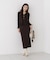 変形ペプラムニットセットアップ 26AW