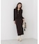 変形ペプラムニットセットアップ 26AW