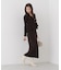 変形ペプラムニットセットアップ 26AW