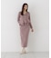 変形ペプラムニットセットアップ 26AW