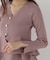 変形ペプラムニットセットアップ 26AW