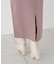 変形ペプラムニットセットアップ 26AW