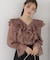 ボリュームラッフルブラウス 26AW