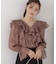 ボリュームラッフルブラウス 26AW