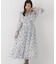リボンプリーツ花柄ワンピース 26AW