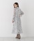 リボンプリーツ花柄ワンピース 26AW