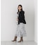 リボンプリーツ花柄ワンピース 26AW