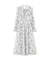 リボンプリーツ花柄ワンピース 26AW