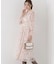 リボンプリーツ花柄ワンピース 26AW