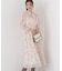 リボンプリーツ花柄ワンピース 26AW