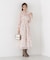 リボンプリーツ花柄ワンピース 26AW