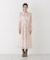 リボンプリーツ花柄ワンピース 26AW