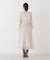 リボンプリーツ花柄ワンピース 26AW