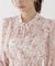 リボンプリーツ花柄ワンピース 26AW