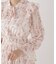 リボンプリーツ花柄ワンピース 26AW