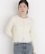 ＜加藤栞さん着用＞＜a／mie＞ケーブルニットカーディガン