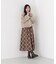 ＜加藤栞さん着用＞フェイクムートンショートブルゾン