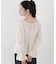＜a／mie＞ボリュームフリルブラウス