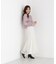 ＜加藤栞さん着用＞起毛レースマーメイドスカート