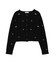 ＜a／mie＞エンブロイダリーモールカーディガン 26AW
