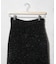 ラメシャギーニットスカート