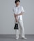 ガーメントダイワイドカラーパンツ
