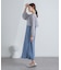 前後2WAYボレロ付きキャミワンピース