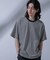 Anti Soaked(R)  汗染み防止 ボーダークルーネックTシャツ