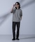 Anti Soaked(R)  汗染み防止 ボーダークルーネックTシャツ