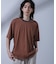 Anti Soaked(R)  汗染み防止 ボーダークルーネックTシャツ