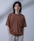 Anti Soaked(R)  汗染み防止 ボーダークルーネックTシャツ