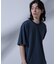Anti Soaked(R)  汗染み防止 ボーダークルーネックTシャツ