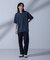 Anti Soaked(R)  汗染み防止 ボーダークルーネックTシャツ
