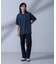 Anti Soaked(R)  汗染み防止 ボーダークルーネックTシャツ
