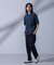 Anti Soaked(R)  汗染み防止 ボーダークルーネックTシャツ