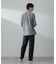 「ICE FLOW LINEN」バンドカラーシャツ 長袖