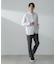 「ICE FLOW LINEN」バンドカラーシャツ 長袖