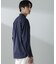 「ICE FLOW LINEN」バンドカラーシャツ 長袖