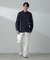 「ICE FLOW LINEN」バンドカラーシャツ 長袖