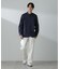 「ICE FLOW LINEN」バンドカラーシャツ 長袖