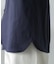 「ICE FLOW LINEN」バンドカラーシャツ 長袖