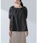 ナイロンタッサーオフショルダーブラウス(セットアップ可）