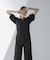 RITA ROW／Puffy sleeves jumpsuit