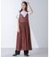 総レースキャミソールワンピース