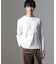 ｢FORMAL JERSEY｣クルーネックカットソー長袖