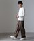 ｢FORMAL JERSEY｣クルーネックカットソー長袖