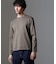 ｢FORMAL JERSEY｣クルーネックカットソー長袖