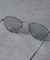 ボストン型メタルサングラス