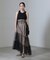 ESTHE／Tiered Tulle Cut-Out MaxiDress