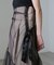 ESTHE／Tiered Tulle Cut-Out MaxiDress